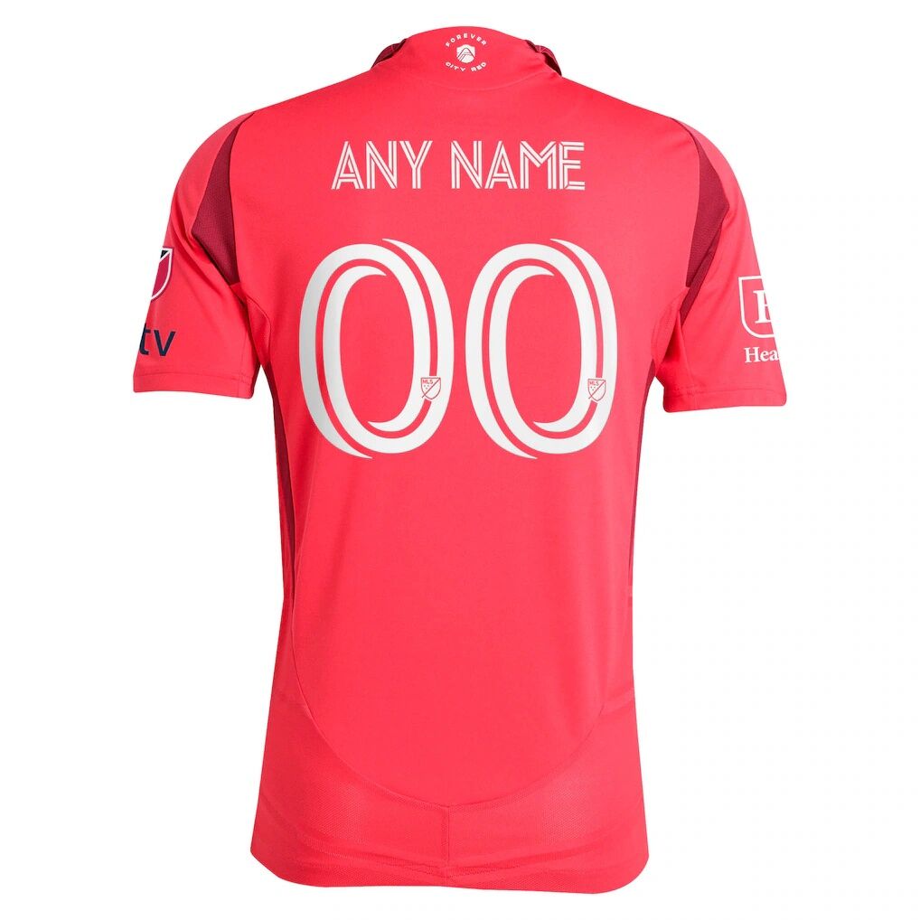St. Louis CITY SC adidas 2025 Forever CITY Red On-Field Authentic Custom Jersey