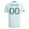 Colorado Rapids adidas 2025/26 On-Field Authentic Headwaters Custom Jersey - Green - Detail View