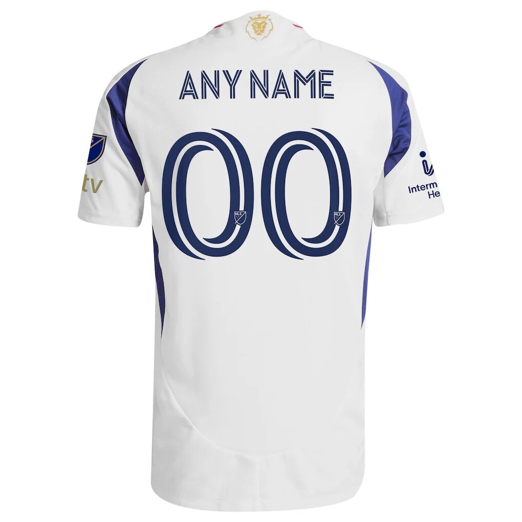 Real Salt Lake adidas 2025 On-Field Authentic Grid City Custom Jersey