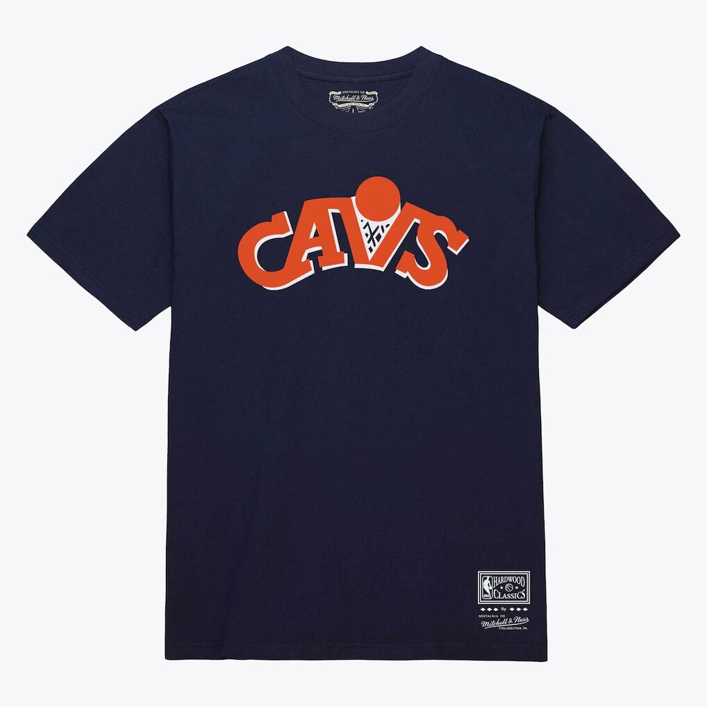 Cleveland Cavaliers Mitchell & Ness Unisex Hardwood Classics Arch T-Shirt