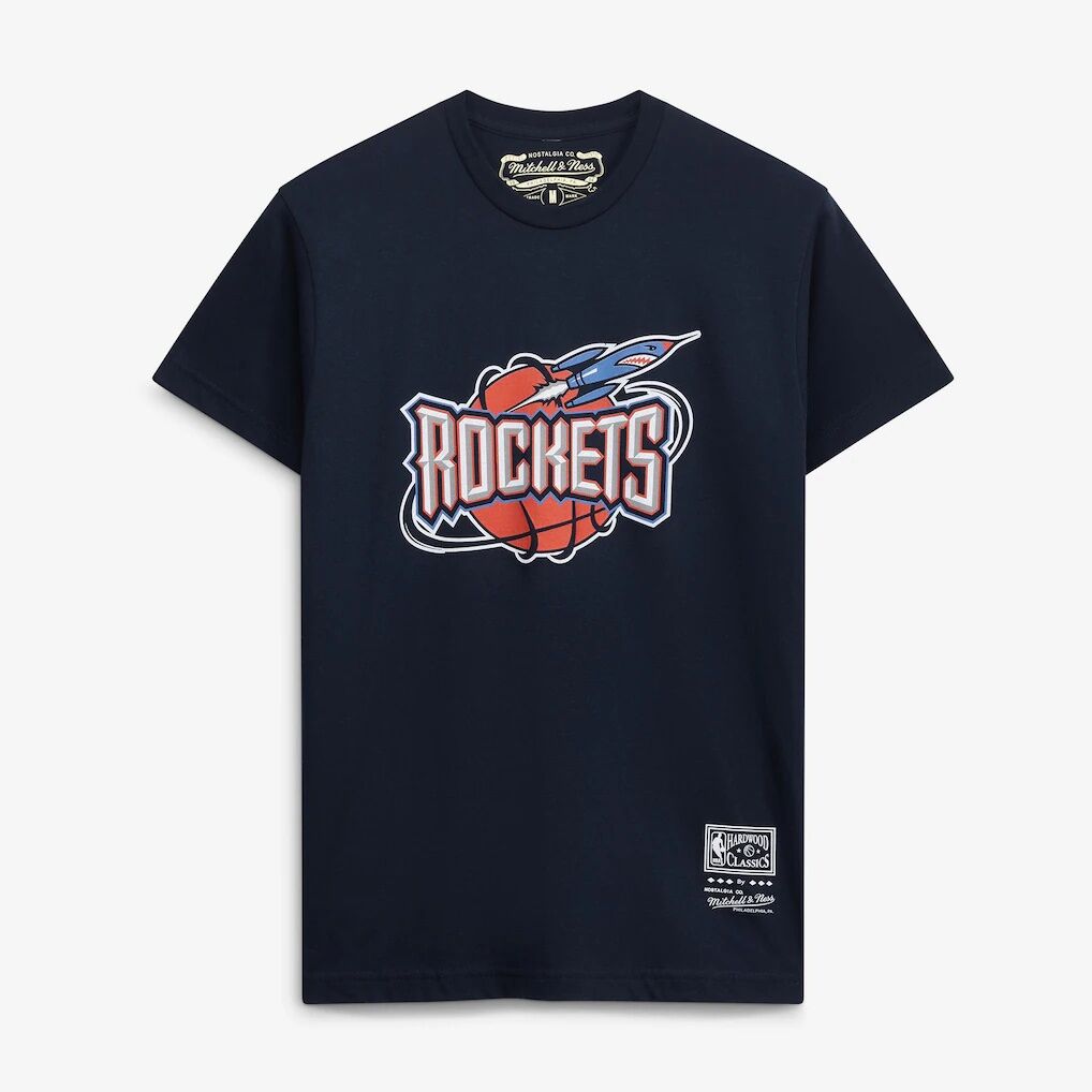 Houston Rockets Mitchell & Ness Unisex Hardwood Classics Arch T-Shirt