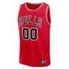 Chicago Bulls Fanatics Fast Break Custom Jersey - Red - Side View
