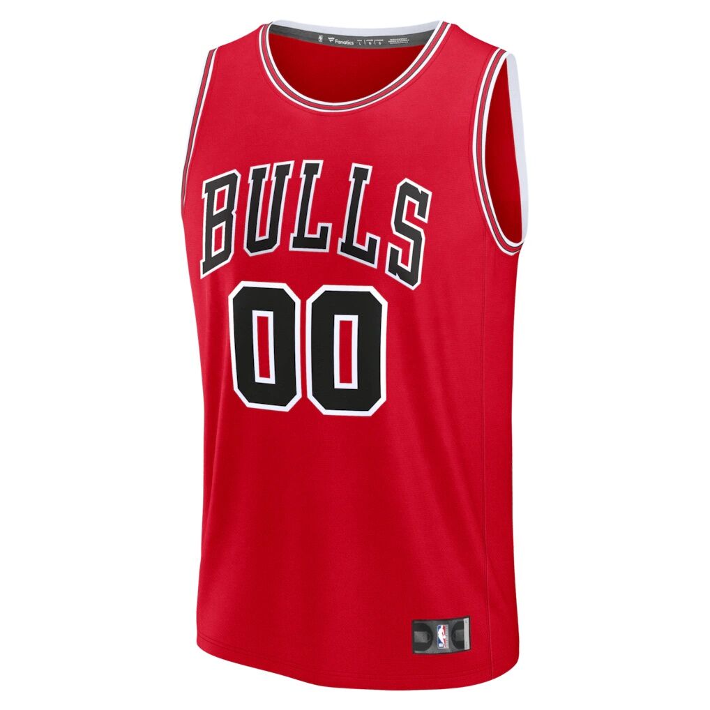 Chicago Bulls Fanatics Youth Fast Break Custom Jersey – Icon Edition