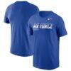Air Force Falcons Nike 2026 Sideline Wordmark Legend Dri-FIT T-Shirt - - Front View