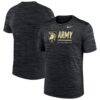 Army Black Knights Nike Velocity Dri-FIT T-Shirt - Black - Front View