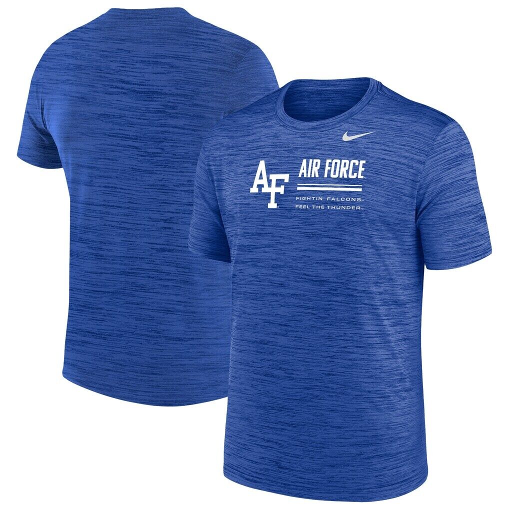 Air Force Falcons Nike Velocity Dri-FIT T-Shirt - Royal