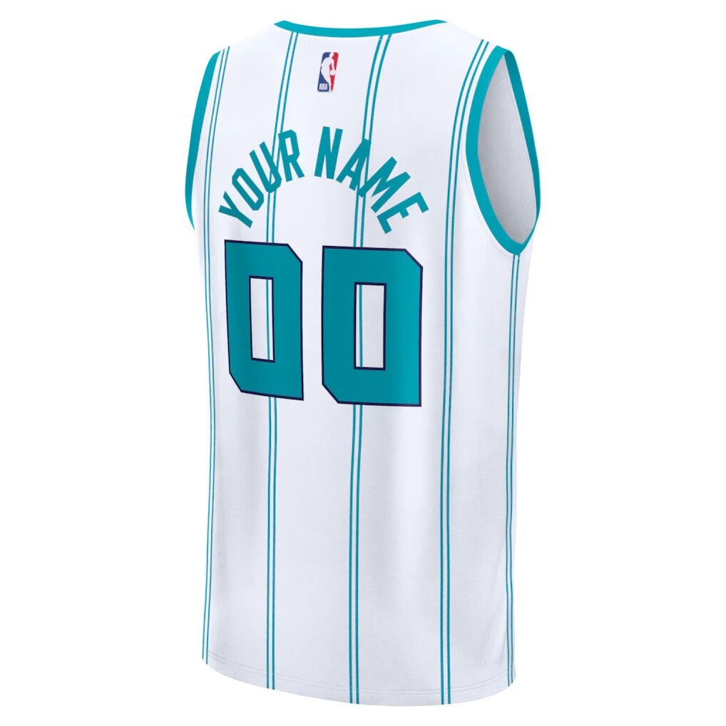 Charlotte Hornets Fashion7 Fast Break Custom Jersey - Icon Edition