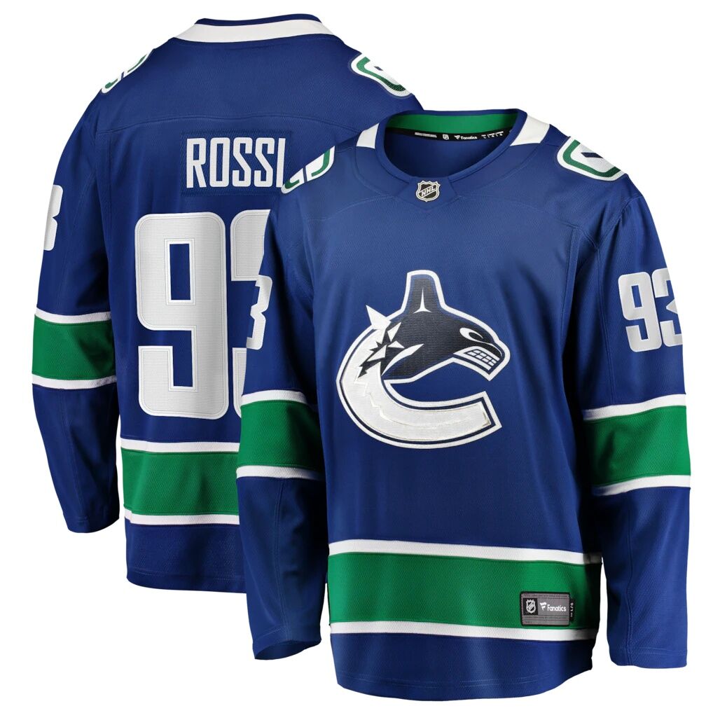 Marco Rossi Vancouver Canucks Fashion7 Home Premier Breakaway Player Jersey