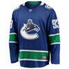 Marco Rossi Vancouver Canucks Fashion7 Home Premier Breakaway Player Jersey - Blue - Side View