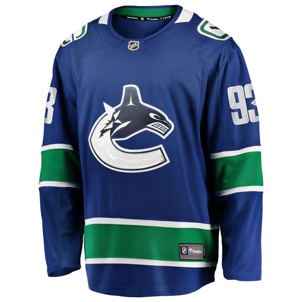 Marco Rossi Vancouver Canucks Fashion7 Home Premier Breakaway Player Jersey