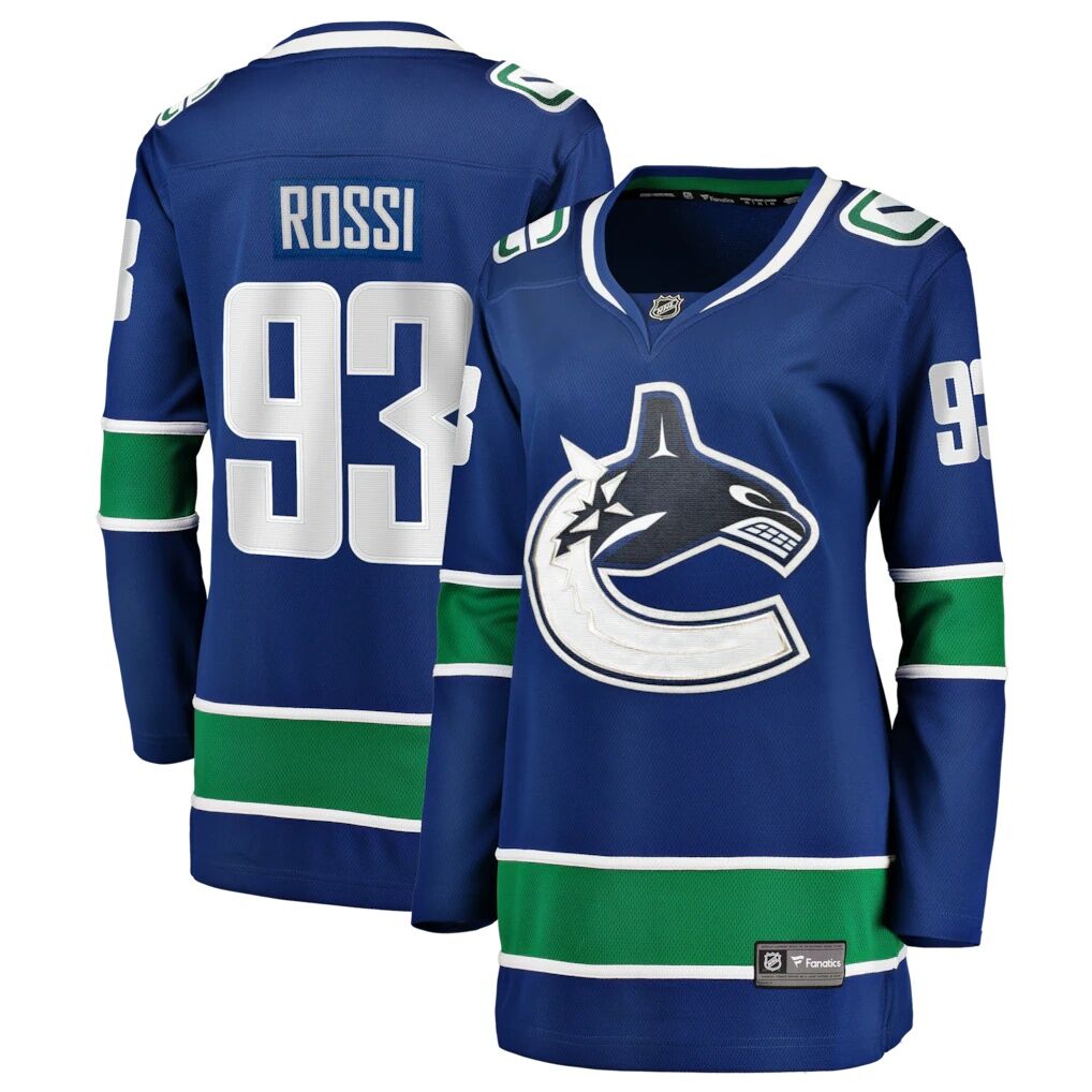 Marco Rossi Vancouver Canucks Fashion7 Women's Home Breakaway Player Jersey