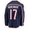 Mason Marchment Columbus Blue Jackets Fashion7 Home Premier Breakaway Player Jersey - Navy - Detail View
