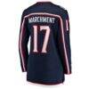 Mason Marchment Columbus Blue Jackets Fashion7 Women's Home Breakaway Player Jersey - Navy - Detail View