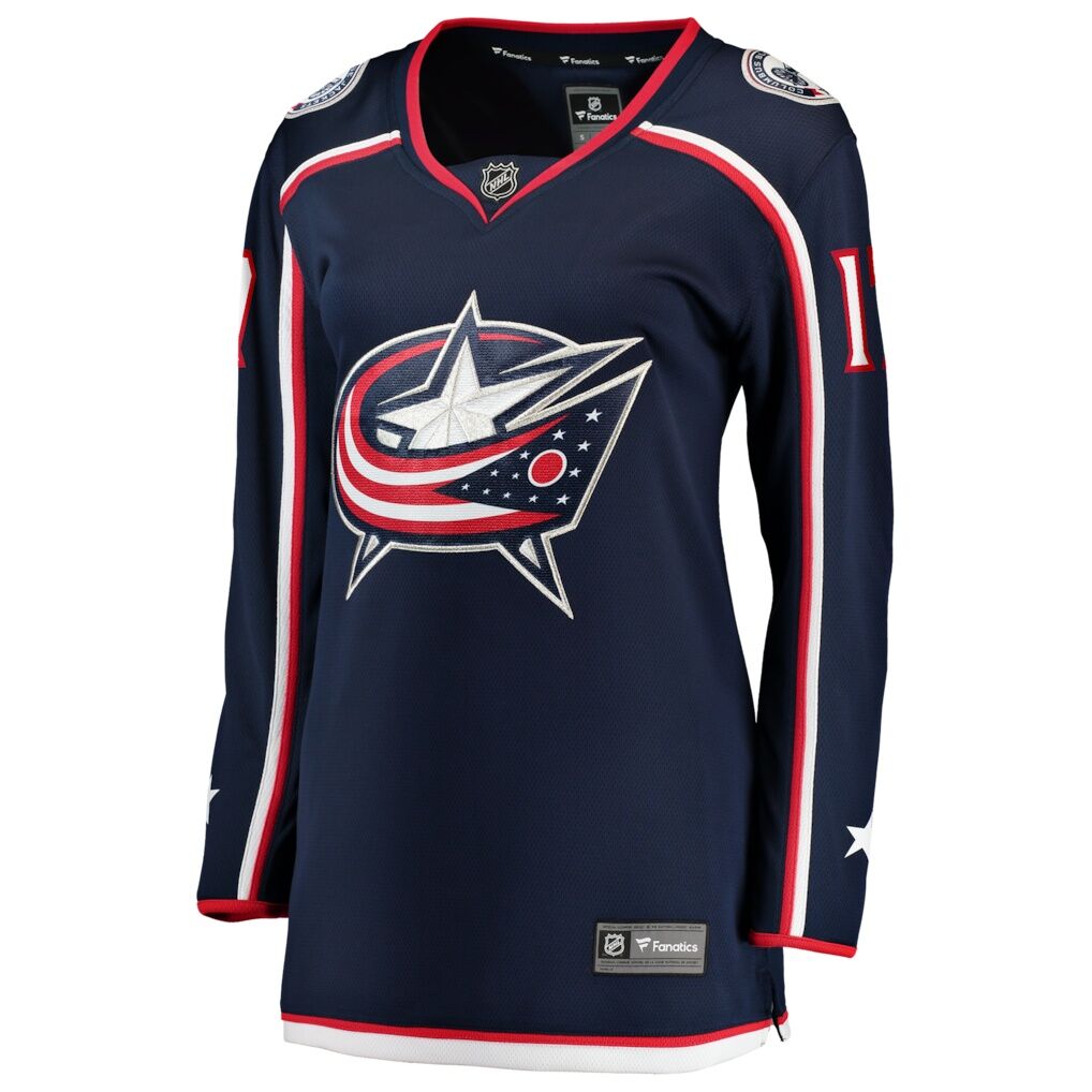 Mason Marchment Columbus Blue Jackets Fashion7 Women's Home Breakaway Player Jersey