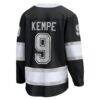 Adrian Kempe Los Angeles Kings Fashion7 Home Premier Breakaway Player Jersey - Black - Detail View
