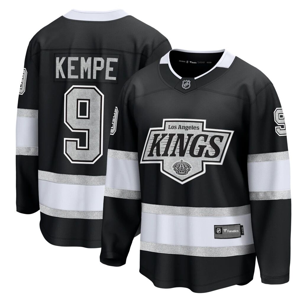 Adrian Kempe Los Angeles Kings Fashion7 Home Premier Breakaway Player Jersey
