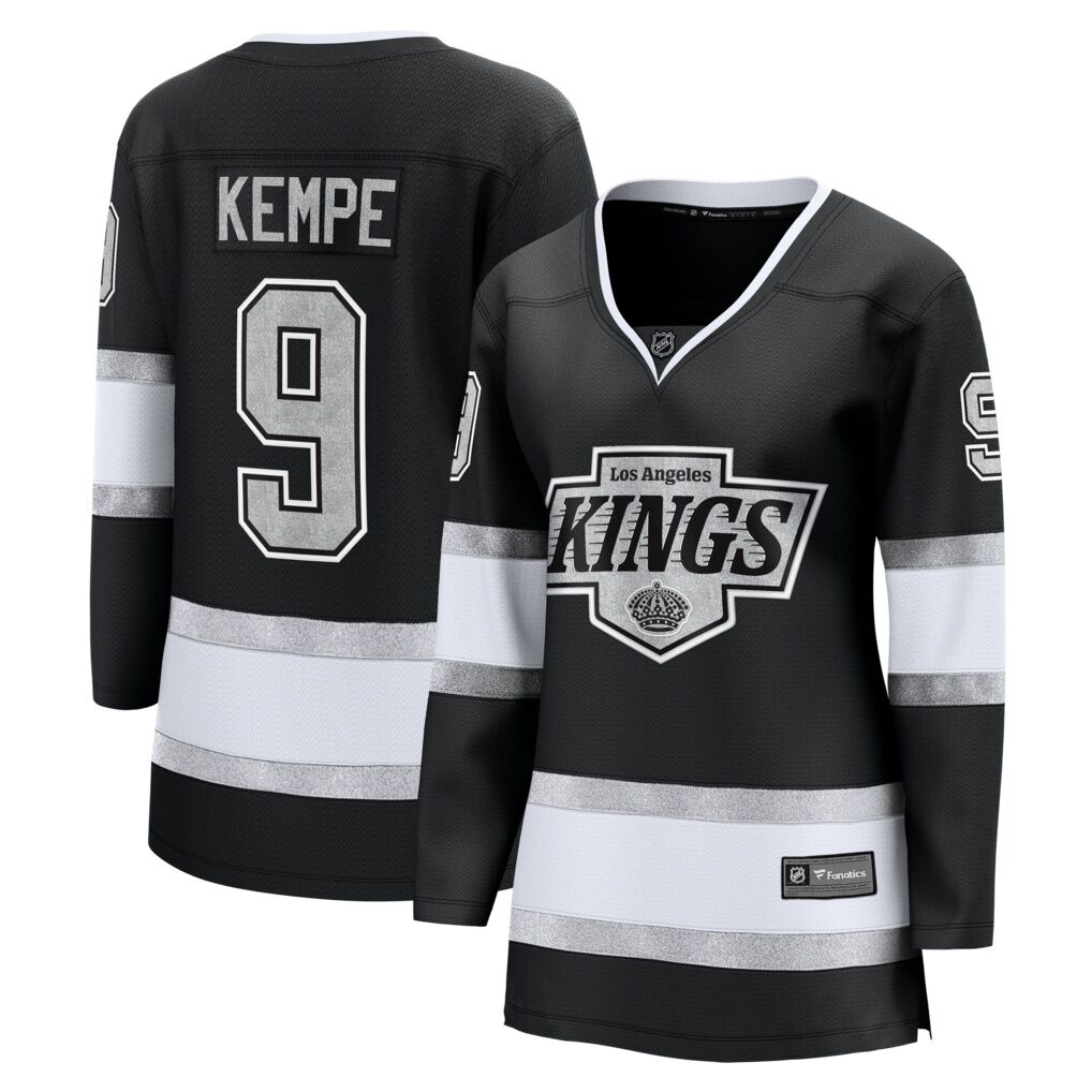 Adrian Kempe Los Angeles Kings Fashion7 Women's Home Breakaway Player Jersey