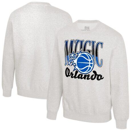 Orlando Magic Stadium Essentials Unisex Sky High Fleece Sweatshirt - - Front View