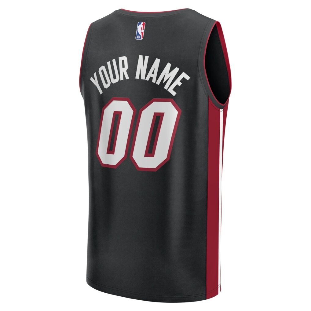 Miami Heat Fashion7 Fast Break Custom Jersey - Icon Edition