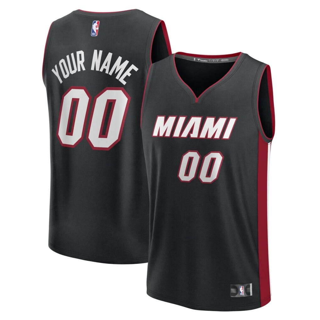 Miami Heat Fashion7 Fast Break Custom Jersey - Icon Edition