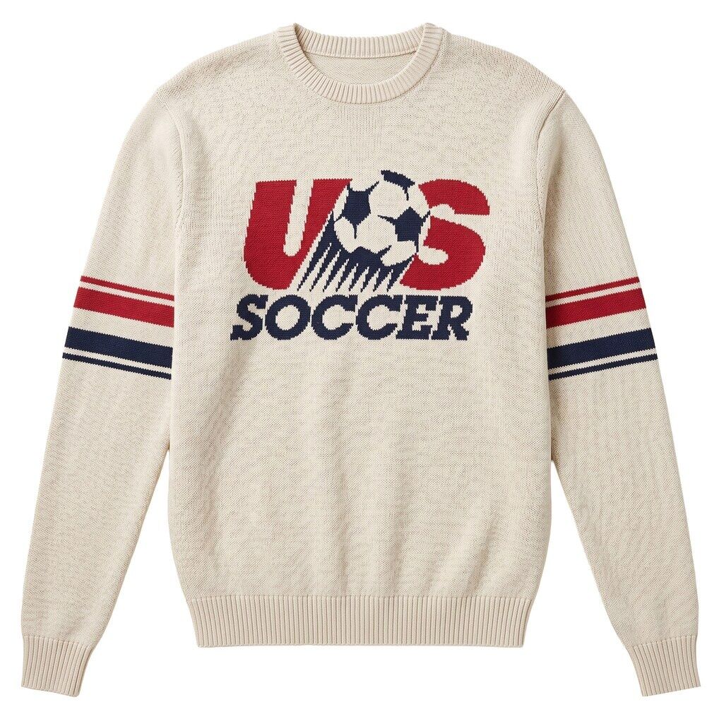 USMNT Uscape Apparel Unisex Retro Knit Sweatshirt