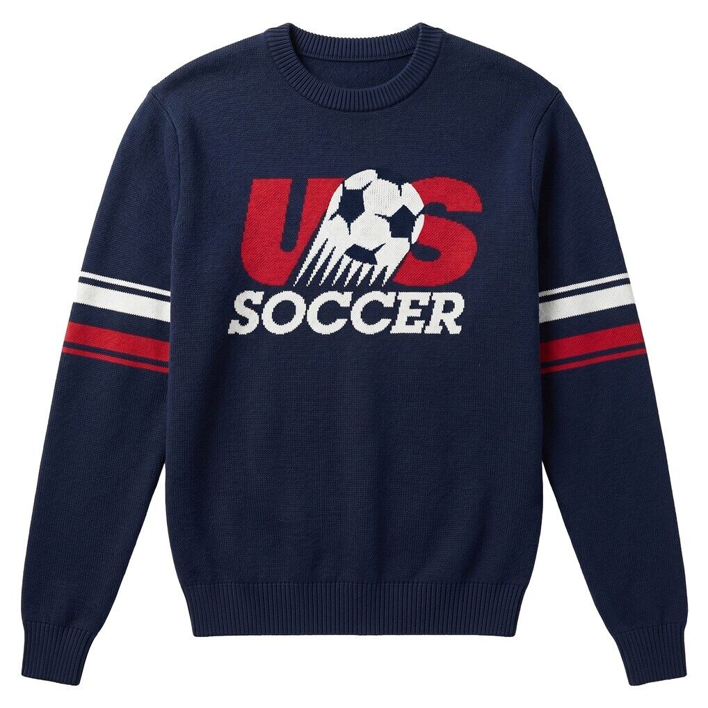 USMNT Uscape Apparel Unisex Retro Knit Sweatshirt