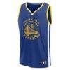 Seth Curry Golden State Warriors Fashion7 Fast Break Replica Jersey - Blue - - Back View