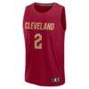 Lonzo Ball Cleveland Cavaliers Fanatics Fast Break Replica Jersey - Wine - - Back View