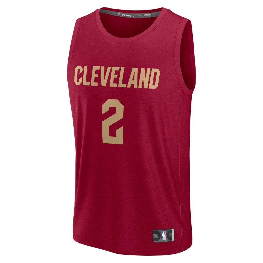 Lonzo Ball Cleveland Cavaliers Fanatics Fast Break Replica Jersey – Wine – Icon Edition
