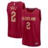Lonzo Ball Cleveland Cavaliers Fanatics Fast Break Replica Jersey - Wine - - Front View