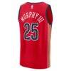 Trey Murphy III New Orleans Pelicans Fashion7 Fast Break Replica Player Jersey - Red - Detail View
