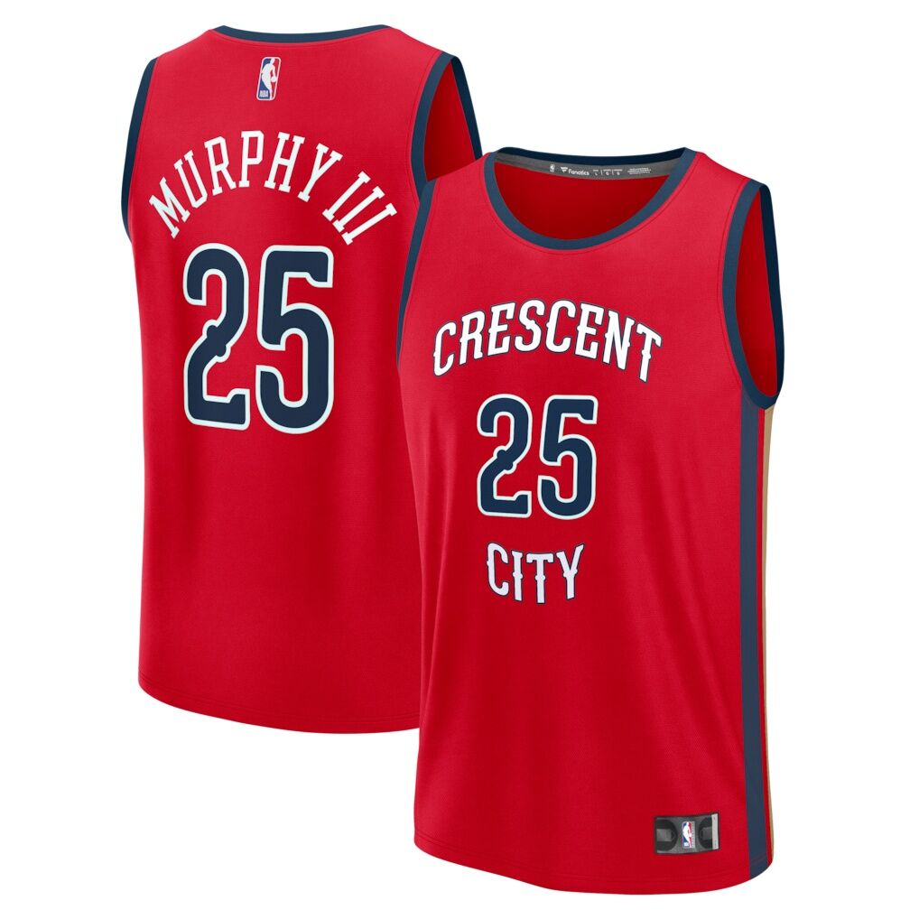 Trey Murphy III New Orleans Pelicans Fashion7 Fast Break Replica Player Jersey - Statement Edition