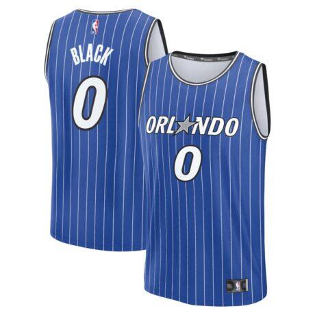 Anthony Black Orlando Magic Fashion7 Fast Break Replica Jersey - Royal - - Front View