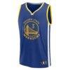 Will Richard Golden State Warriors Fashion7 Fast Break Replica Jersey - Blue - - Back View
