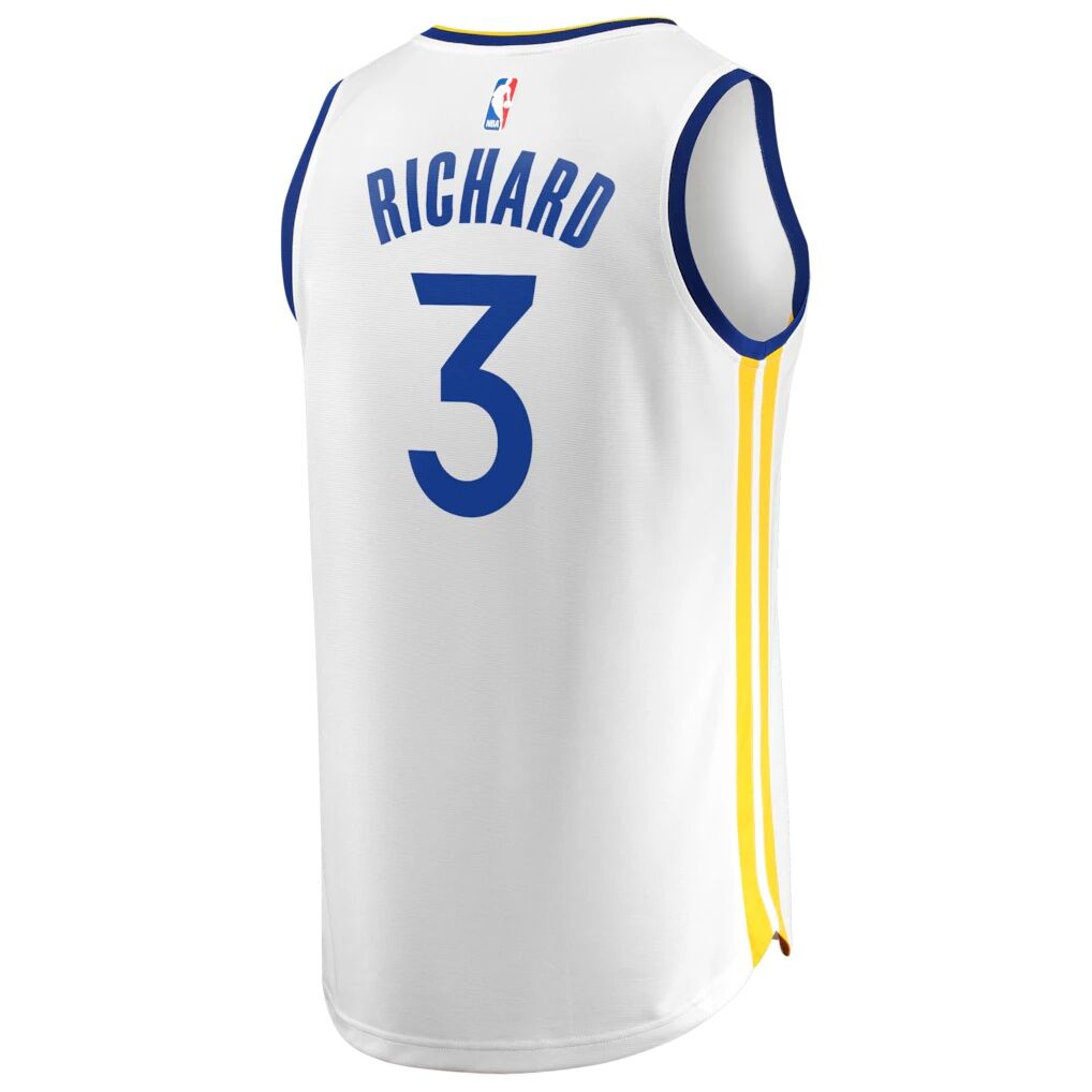 Will Richard Golden State Warriors Fashion7 Fast Break Replica Player Jersey - Association Edition