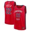 Derik Queen New Orleans Pelicans Fashion7 Fast Break Replica Player Jersey - Red - Front View