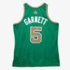 Kevin Garnett Boston Celtics Mitchell & Ness 2007-08 Hardwood Classics Swingman Jersey - - Side View