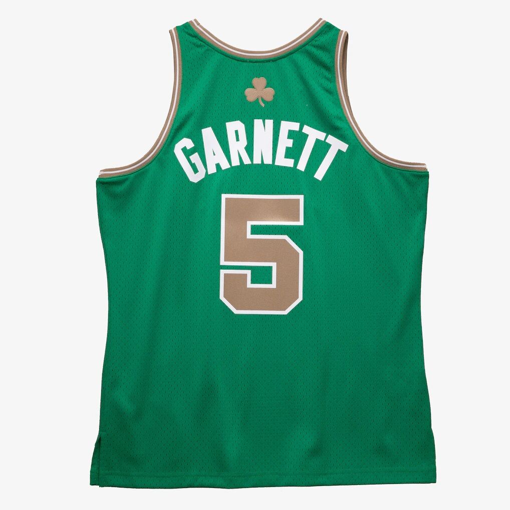 Kevin Garnett Boston Celtics Mitchell & Ness 2007-08 Hardwood Classics Swingman Jersey - Kelly Green