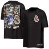 Real Madrid Outerstuff Oversized Ransom T-Shirt - Black - Front View