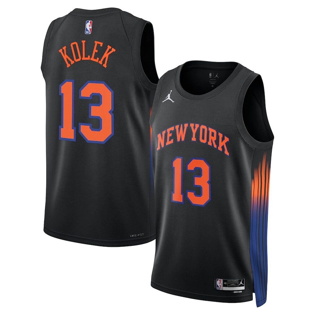 Tyler Kolek New York Knicks Jordan Brand Unisex Swingman Jersey - Statement Edition