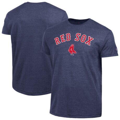 Boston Red Sox Champion Cooperstown Wordmark Lockup Tri-Blend T-Shirt