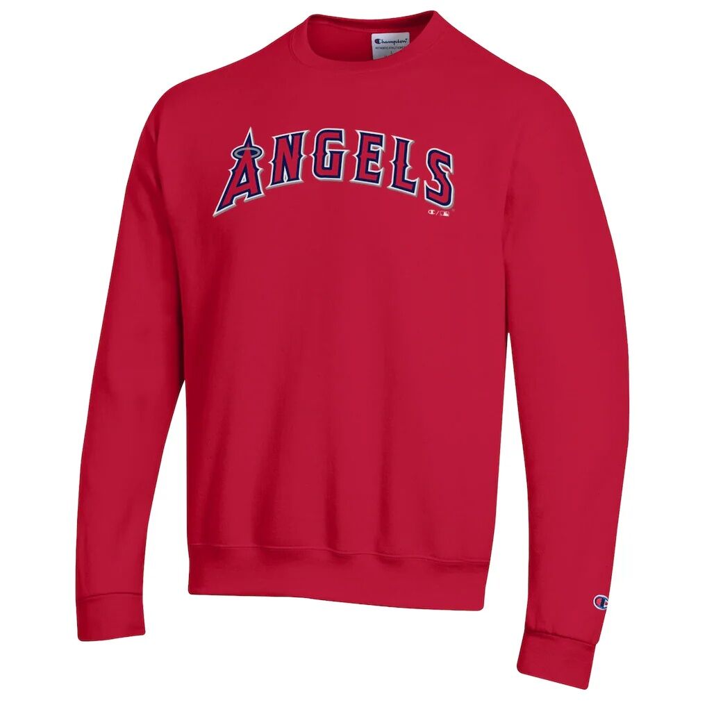 Los Angeles Angels Champion Powerblend Wordmark Sweatshirt