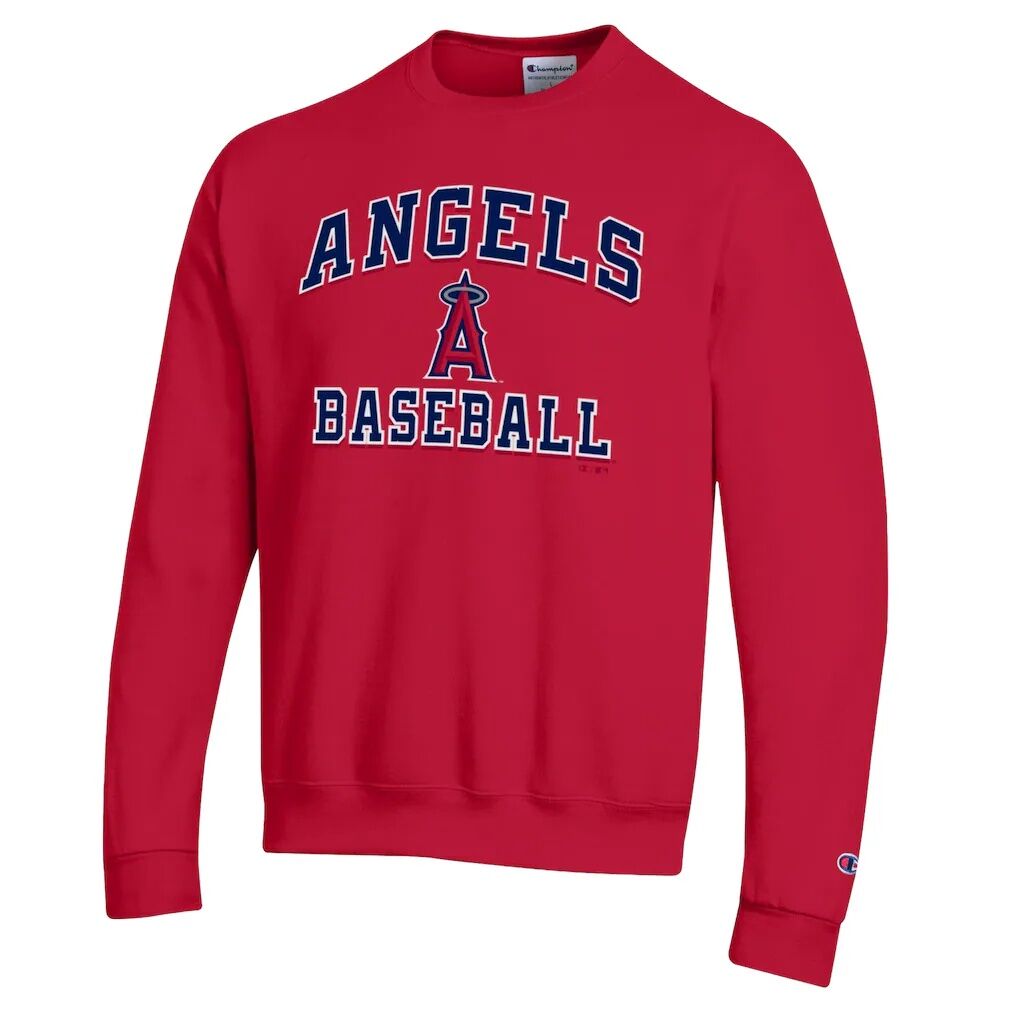 Los Angeles Angels Champion Heart & Soul Powerblend Sweatshirt