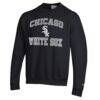 Chicago White Sox Champion Heart & Soul Powerblend Sweatshirt - Black - Side View