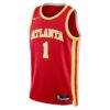 Jalen Johnson Atlanta Hawks Nike Unisex Swingman Jersey - Red - Side View