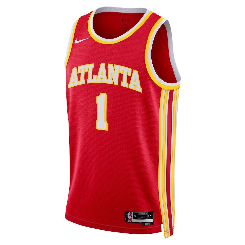 Jalen Johnson Atlanta Hawks Nike Unisex Swingman Jersey - Icon Edition