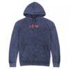 Detroit Pistons Stadium Essentials Unisex Get Back Vintage Raglan Hoodie - Blue - Side View