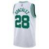 Hugo González Boston Celtics Nike Unisex Swingman Jersey - White - Detail View