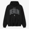 Fear of God x NBA Unisex Berlin Game 90s Hoodie - Black - Front View