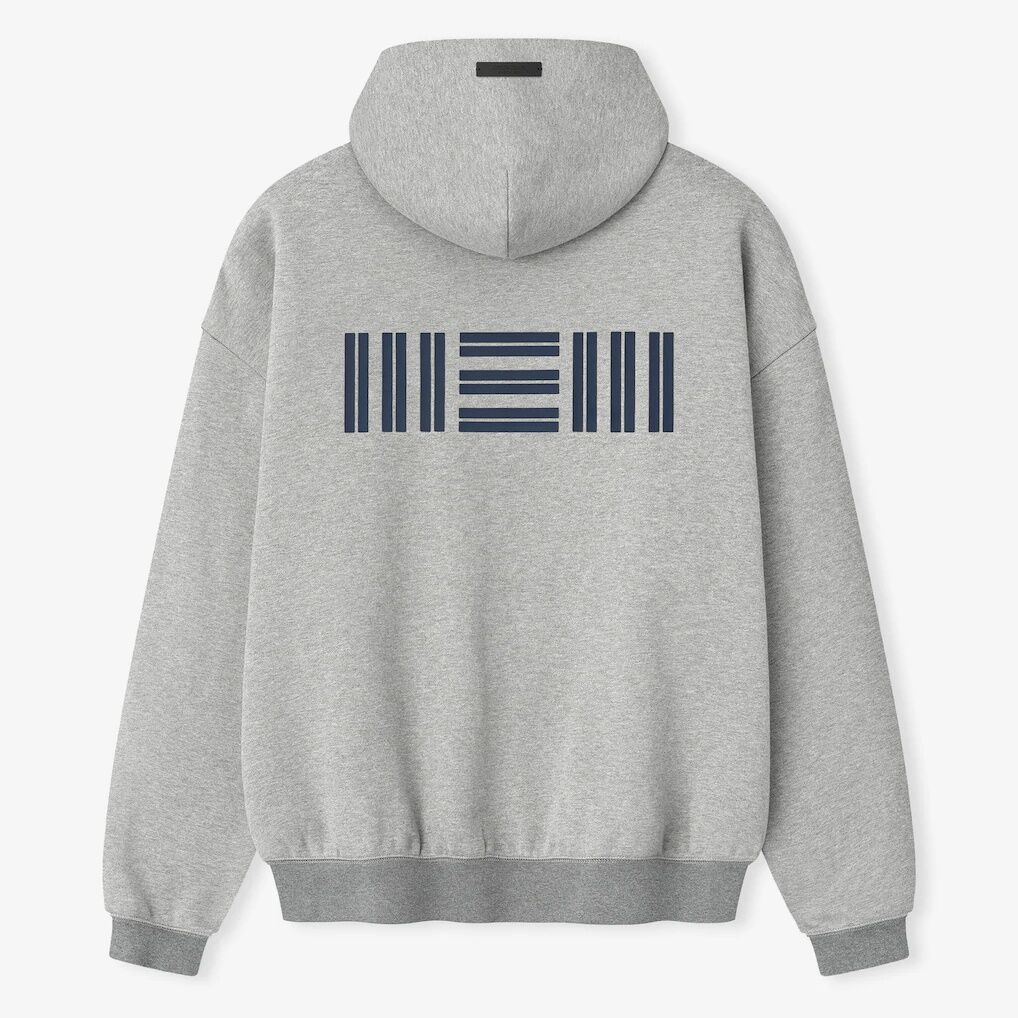 Memphis Grizzlies Fear of God x NBA Unisex  90s Hoodie - Heather Gray
